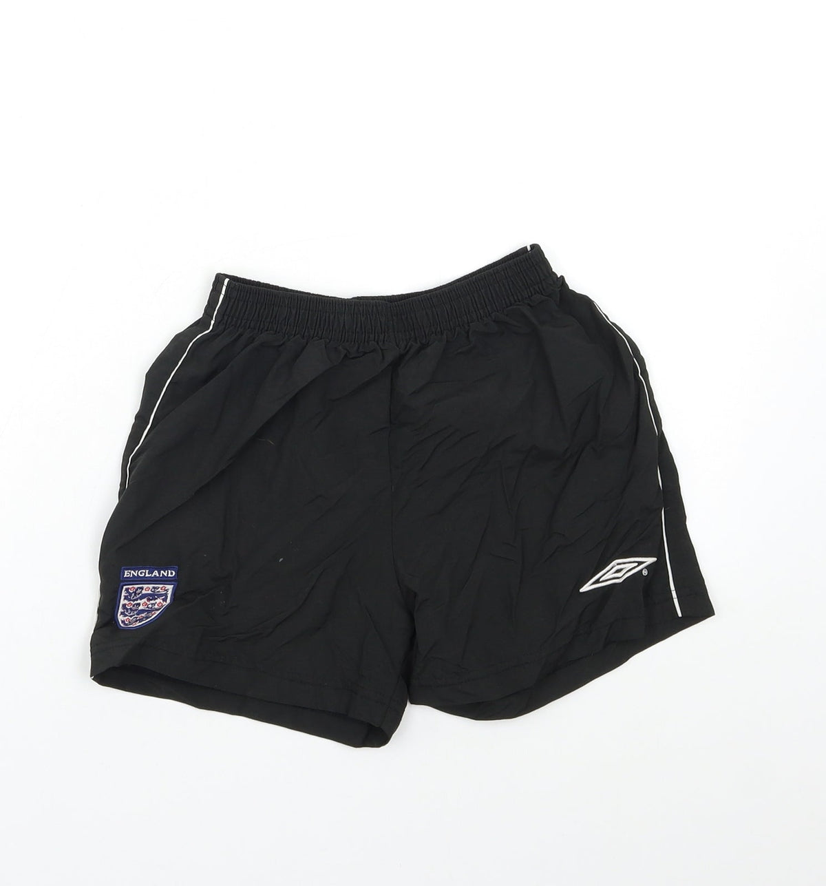 Umbro Boys Black   Sweat Shorts Size 6-7 Years