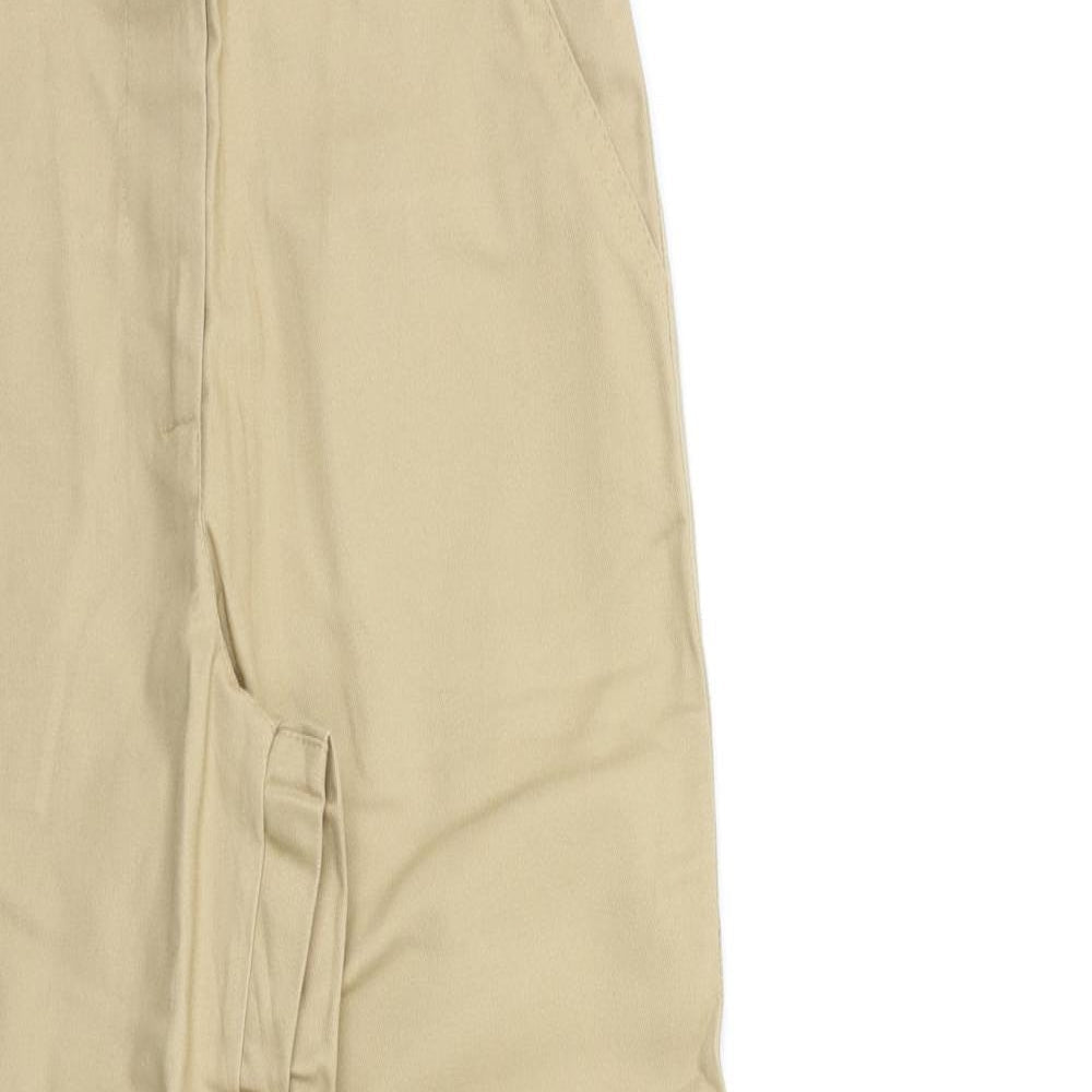 Moose Golf Clothing Womens Beige   Trousers  Size 8 L31 in