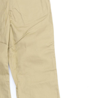 Moose Golf Clothing Womens Beige   Trousers  Size 8 L31 in