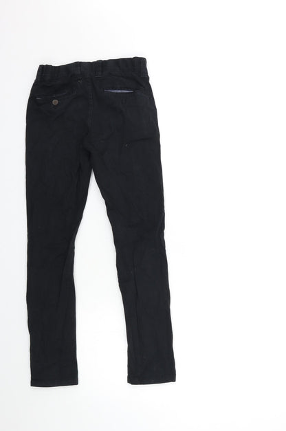 NEXT Boys Black   Chino Trousers Size 9 Months