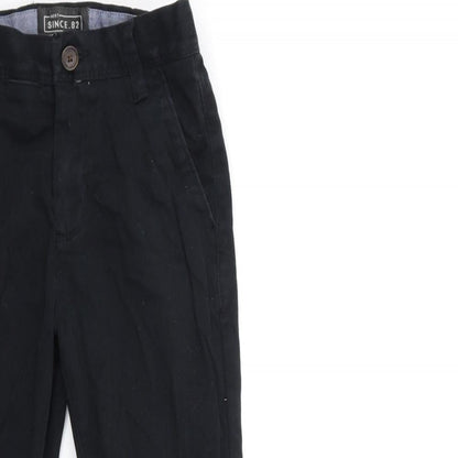 NEXT Boys Black   Chino Trousers Size 9 Months