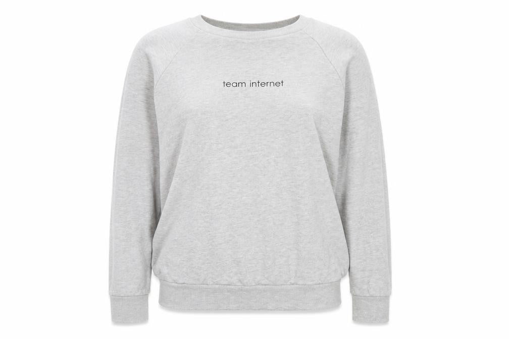 Womens UK Size M H&M Grey Pullover Sweatshirt