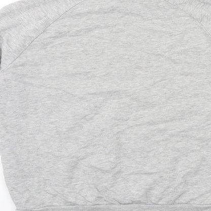 H&M Womens Grey   Pullover Sweatshirt Size M  - team internet
