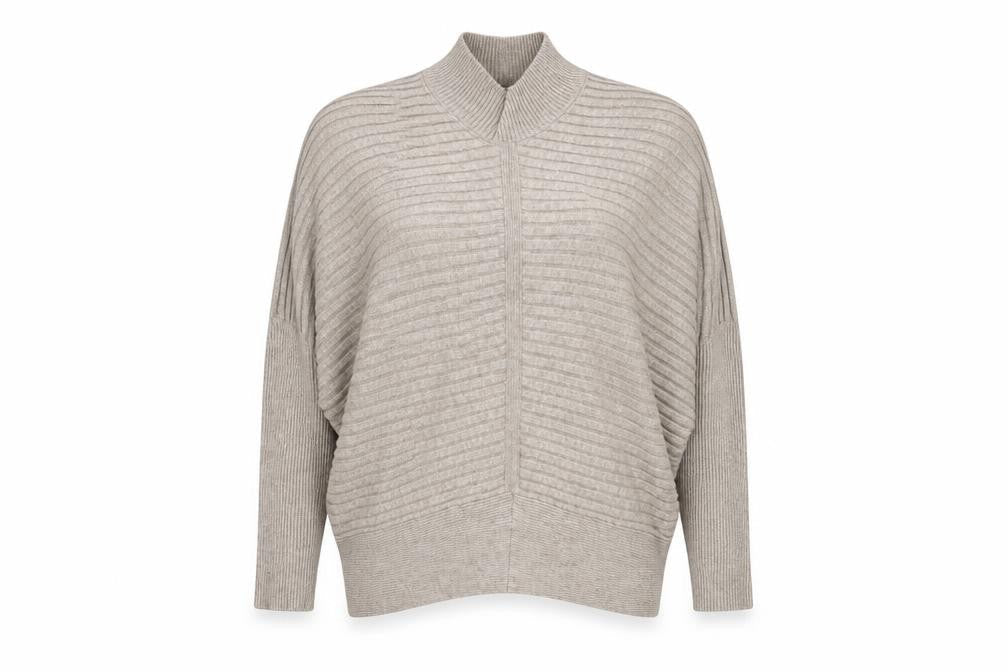 Womens UK Size XS River Island Brown Pullover Jumper