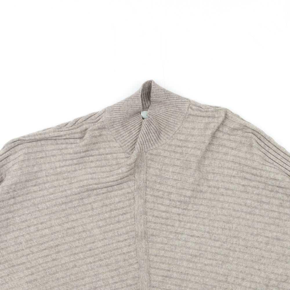 Womens UK Size XS River Island Brown Pullover Jumper