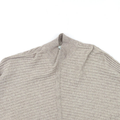 Womens UK Size XS River Island Brown Pullover Jumper