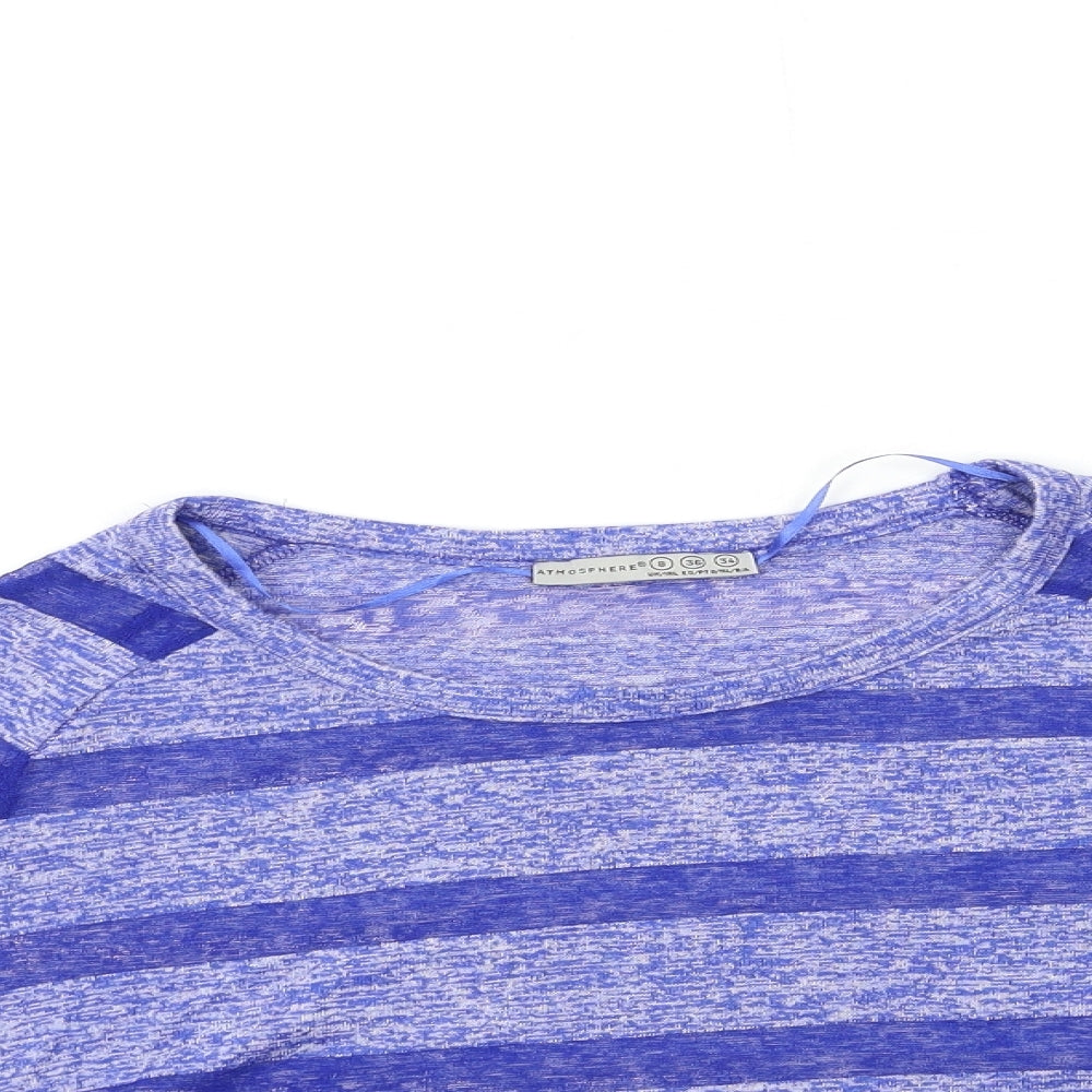 Womens UK Size 8 Atmosphere Blue Pullover Jumper