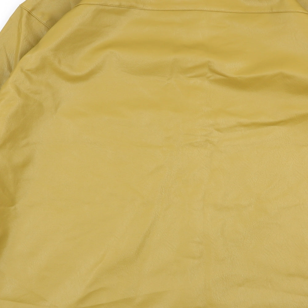 Glamorous Womens Green   Pullover Jumper Size 12  - overshirt`