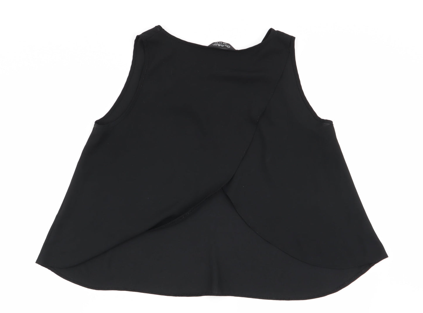 Miss Selfridge Womens Black   Basic Blouse Size 12