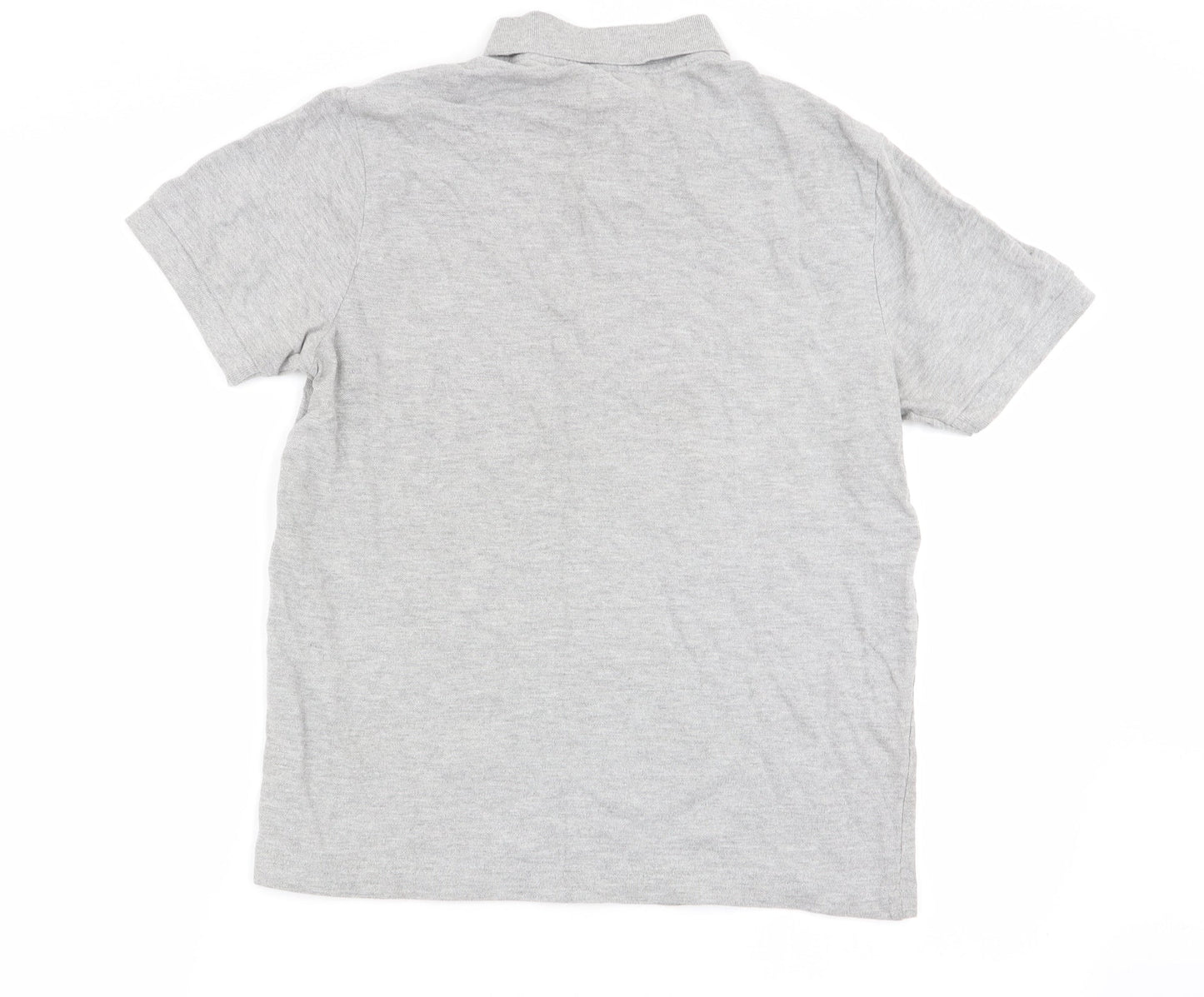Asda George Mens Grey    Polo Size S