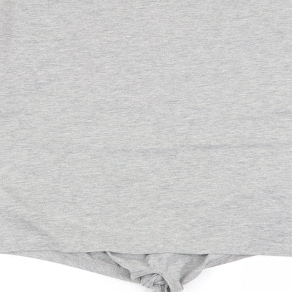 Womens UK Size 16 Principles Grey Basic T-Shirt