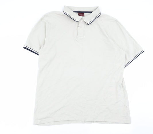 burton menswear Mens Beige    Polo Size L