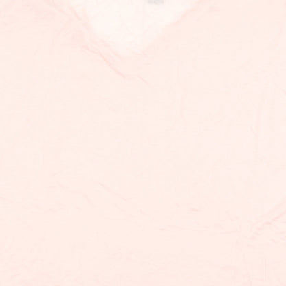Womens UK Size XS IVY PARK Pink Basic T-Shirt