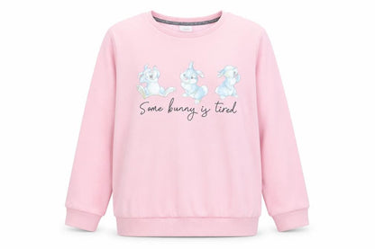 Womens UK Size XS Disney Pink Pullover Jumper