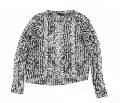 FOREVER 21 Womens Grey   Pullover Jumper Size S