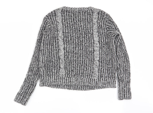 FOREVER 21 Womens Grey   Pullover Jumper Size S