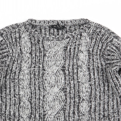 FOREVER 21 Womens Grey   Pullover Jumper Size S