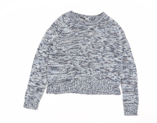 Womens UK Size 4 H&M Multicoloured Pullover Jumper