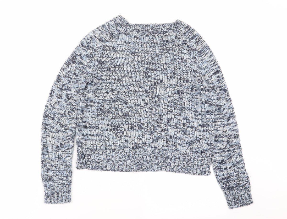 Womens UK Size 4 H&M Multicoloured Pullover Jumper