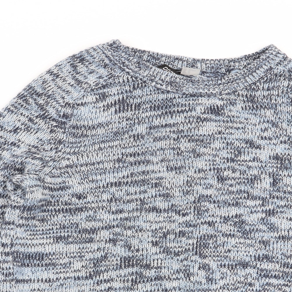 Womens UK Size 4 H&M Multicoloured Pullover Jumper