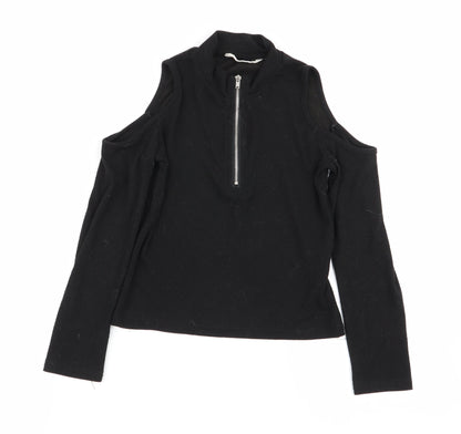 SheIn Girls Black   Basic T-Shirt Size 8 Years