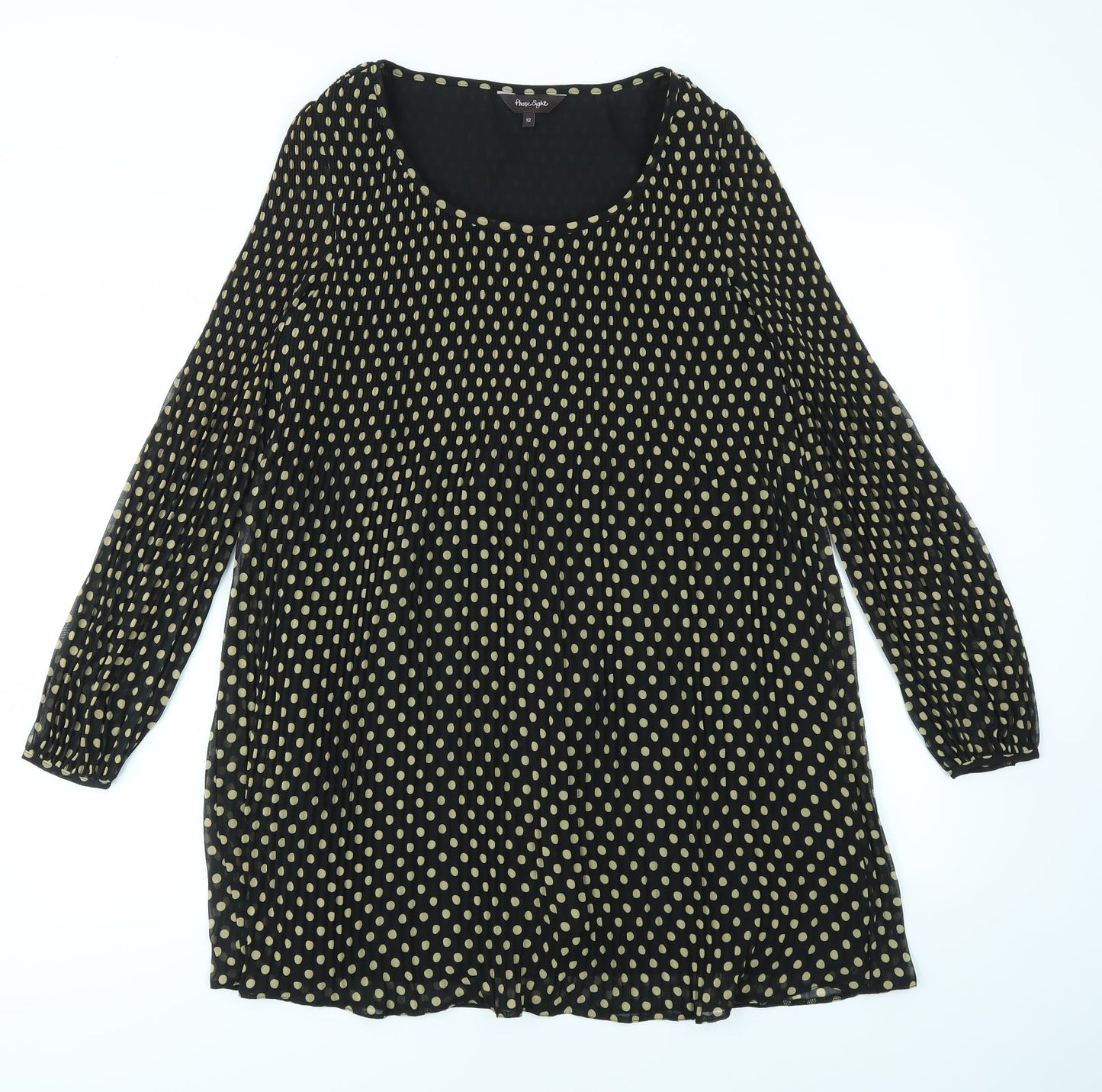 Phase Eight Womens Multicoloured Polka Dot  Fit & Flare  Size 12