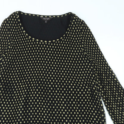 Phase Eight Womens Multicoloured Polka Dot  Fit & Flare  Size 12