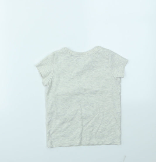 NEXT Boys Grey   Basic T-Shirt Size 3-6 Months