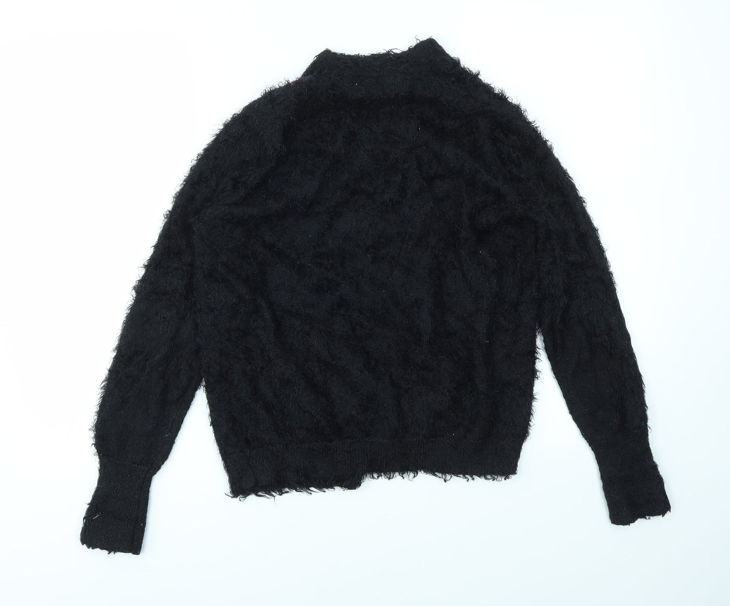 Womens UK Size 8 NEXT Black Cardigan Jumper