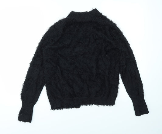 Womens UK Size 8 NEXT Black Cardigan Jumper