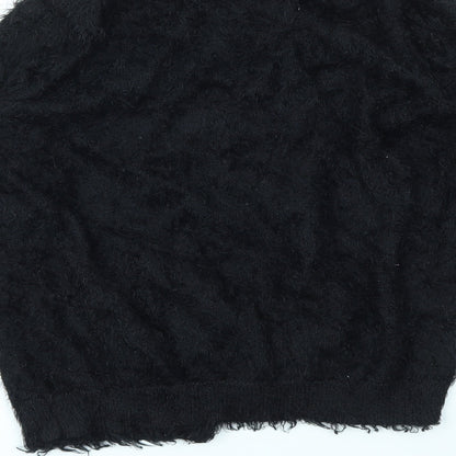 Womens UK Size 8 NEXT Black Cardigan Jumper