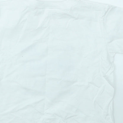 Fruit of the Loom Boys Multicoloured Geometric  Basic T-Shirt Size 2-3 Years