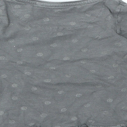 Nutmeg Girls Grey   Basic T-Shirt Size 2-3 Years