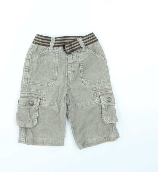 Matalan Boys Brown   Capri Trousers Size 3-6 Months