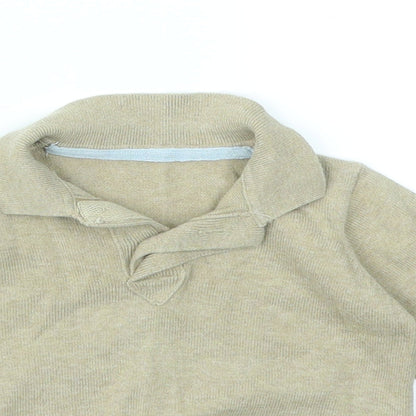 M Boys Beige   Pullover Jumper Size 9-12 Months