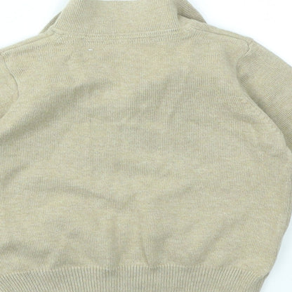 M Boys Beige   Pullover Jumper Size 9-12 Months