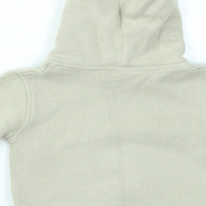 NEXT Boys Brown Animal Print  Henley Jumper Size 6-9 Months