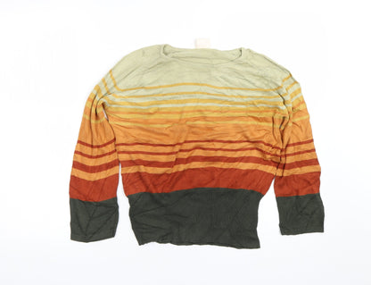 Country Casuals Womens Multicoloured Striped  Pullover Jumper Size M