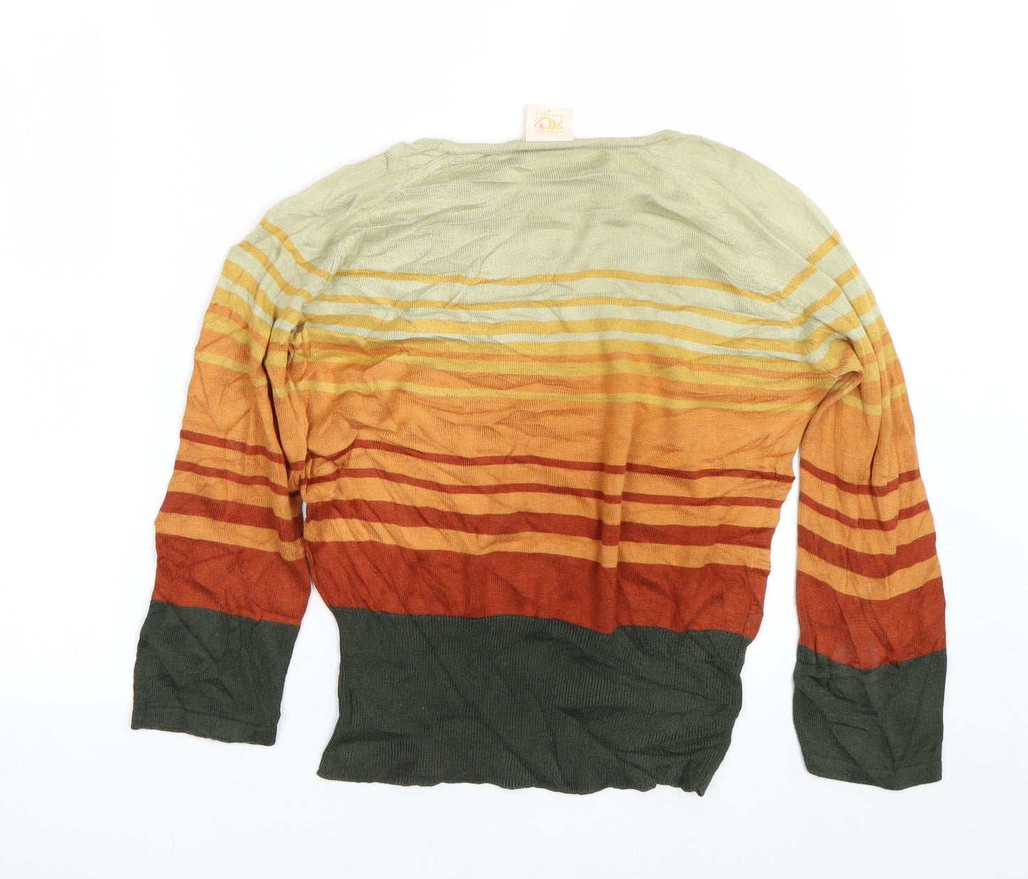 Country Casuals Womens Multicoloured Striped  Pullover Jumper Size M