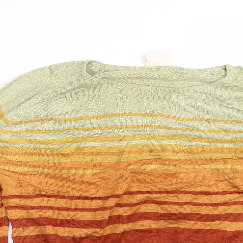 Country Casuals Womens Multicoloured Striped  Pullover Jumper Size M