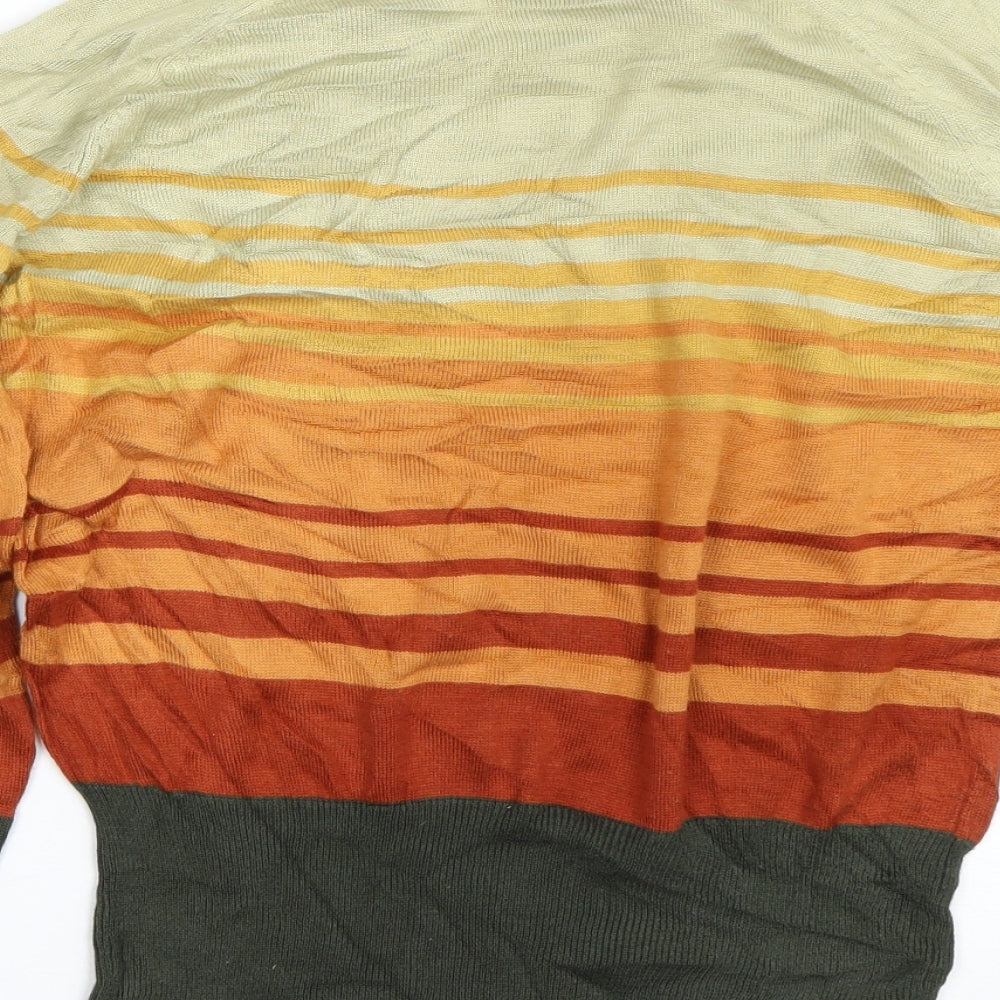 Country Casuals Womens Multicoloured Striped  Pullover Jumper Size M
