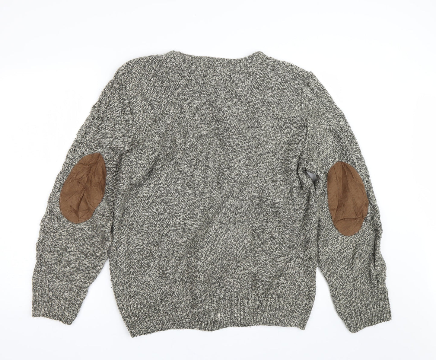 River Island Mens Grey   Pullover Jumper Size M