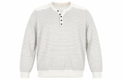 Mens UK Size L George White Pullover Jumper