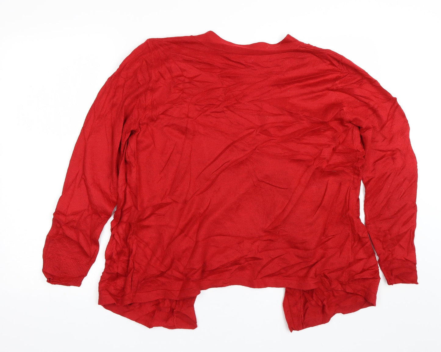 Womens UK Size S Angelina Red Pullover Jumper