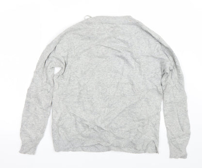 Will Bromex Womens Grey   Pullover Jumper Size 10
