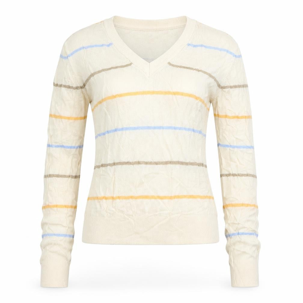 Womens UK Size S M&S Beige Pullover Jumper