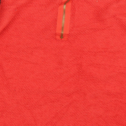 M&S Womens Red   Pullover Jumper Size 14