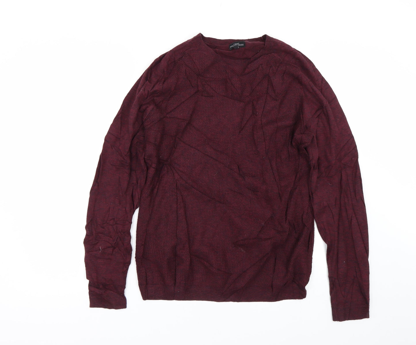 NEXT Mens Red   Pullover Jumper Size S