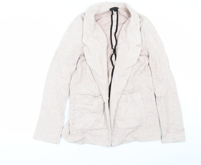 Womens UK Size 8 Topshop Pink Jacket