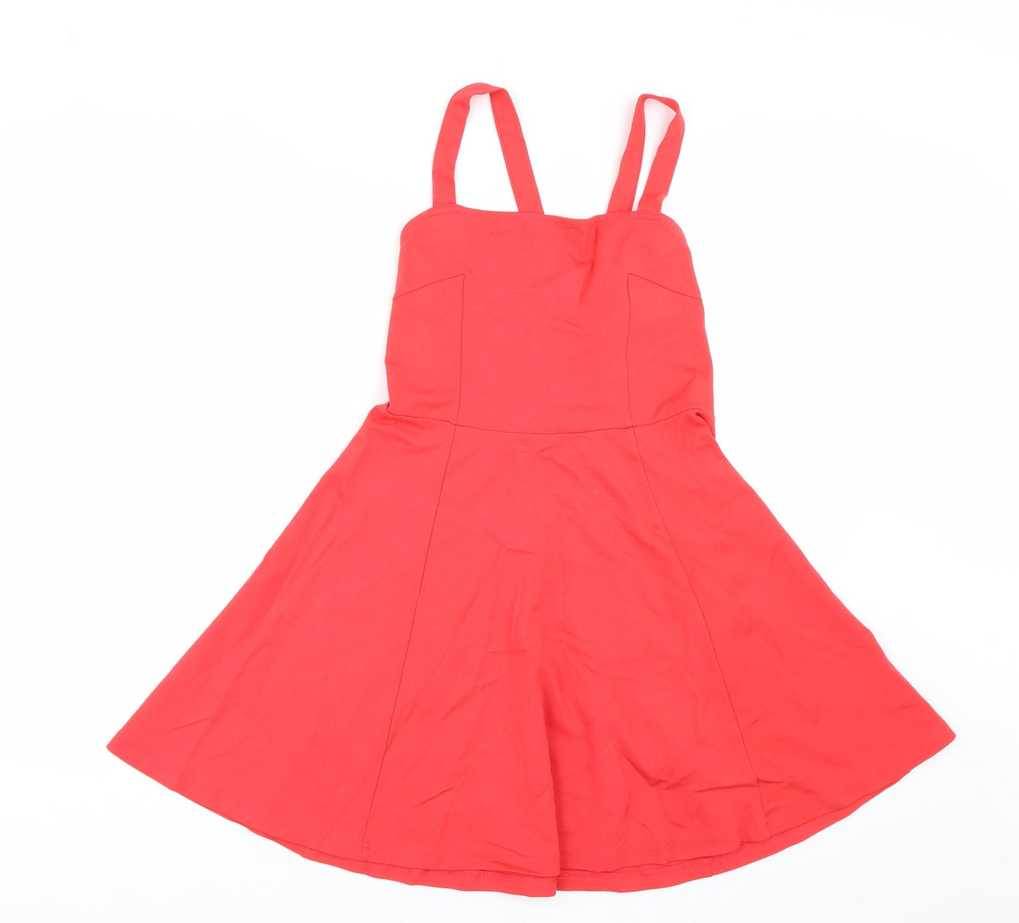 H&M Womens Red   Tank Dress  Size S